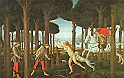 BOTTICELLI SANDRO (1445-1510) - La Storia di Nastagio degli Onesti